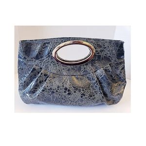 STONE STYLE HAND CLUTCH PURSE